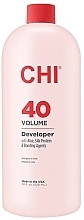 Окислитель 12% - CHI 40 Volume Developer With Aloe, Silk Protein & Bonding Agents — фото N1