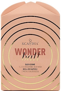 Бомбочка для ванны - Scandia Cosmetics Wonder Ball Bath Bomb — фото N1