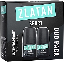 Духи, Парфюмерия, косметика Zlatan Ibrahimovic Sport Pour Homme - Набор (deo/roll/2x50ml)