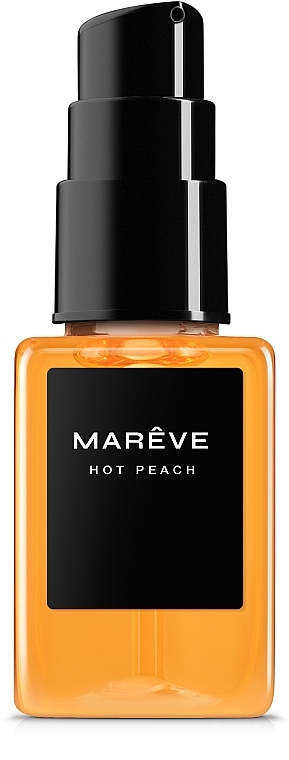 Олія для масажу зігріваюча з афродизіаками "Hot Peach" - MARÊVE — фото N6