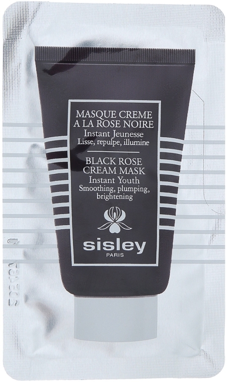 Крем-маска з чорною трояндою для обличчя - Sisley Black Rose Cream Mask (пробник) — фото N1