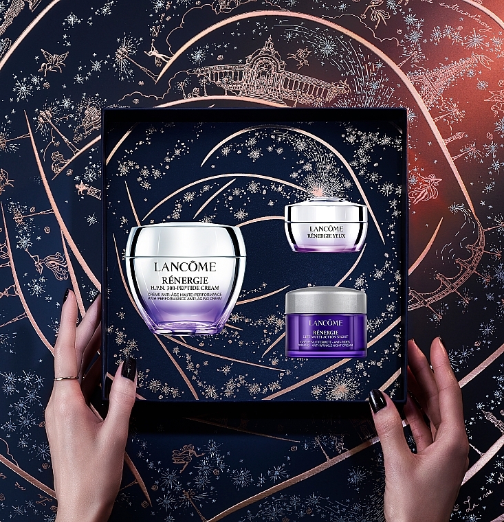 Набор - Lancome Renergie (cr/50ml + eye/cr/15ml + cr/15ml) — фото N2