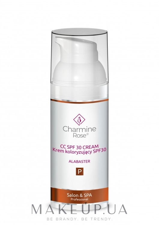 СС-крем для лица - Charmine Rose CC SPF30 Cream — фото Alabaster