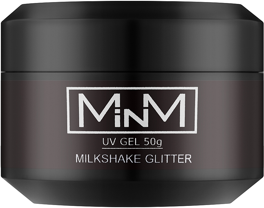 Гель камуфлюючий - M-in-M Gel Cover Milkshake Glitter — фото N4