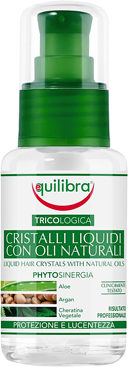Жидкие кристаллы с натуральными маслами - Equilibra Tricologica Liquid Hair Crystals With Naturals Oils — фото N1