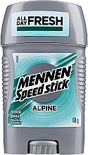 Дезодорант-стик "Альпийский" - Mennen Speed Stick Deodorant  — фото N1