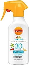 Сонцезахисне молочко-спрей для дітей - Carroten Kids Protect Suncare Face & Body Milk Spray SPF30 — фото N1