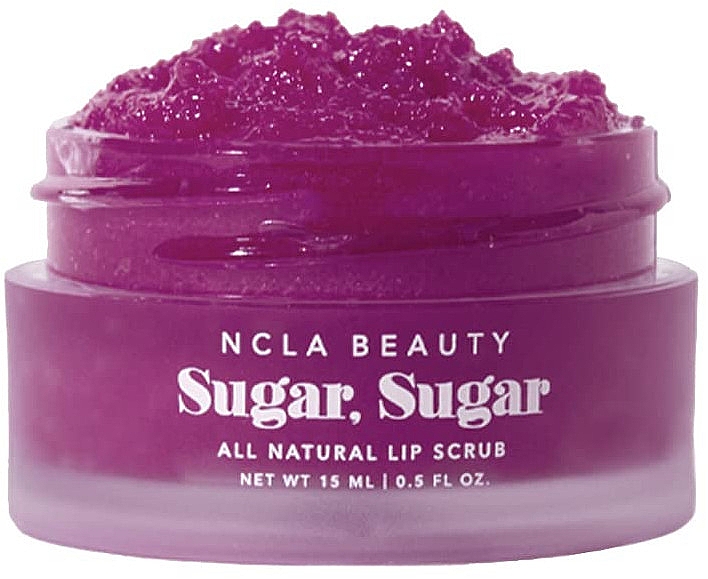 Скраб для губ "Черешня" - NCLA Beauty Sugar, Sugar Black Cherry Lip Scrub — фото N1