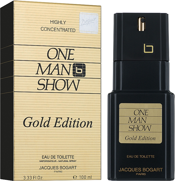 Bogart One Man Show Gold Edition - Туалетна вода — фото N2