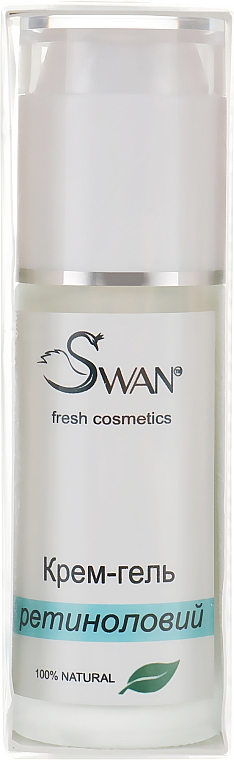Натуральний крем-гель для обличчя "Ретиноловий" - Swan Face Cream-Gel — фото N2