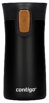 Термочашка, 300 мл - Contigo Thermal Mug Pinnacle Black/Bronze — фото N1