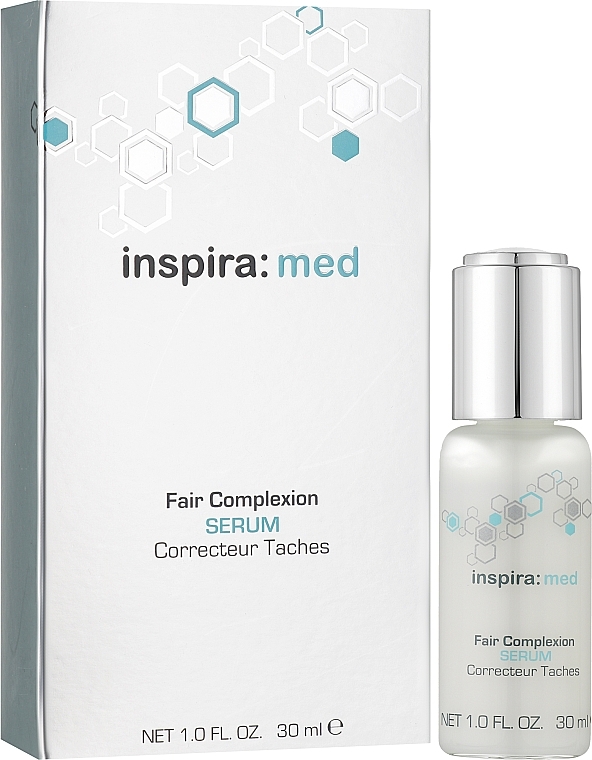 Освітлювальна сироватка для обличчя - Inspira:cosmetics Med Fair Complexion Serum — фото N2
