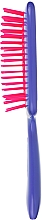 Расческа для волос, малиново-фиолетовая - Janeke Superbrush — фото N3
