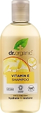 Шампунь для волос с витамином E - Dr. Organic Bioactive Haircare Vitamin E Shampoo — фото N1