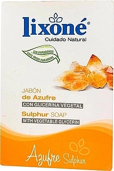 Мыло с серой - Lixone Sulphur Soap — фото N1