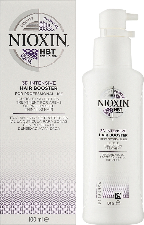 Усилитель роста волос - Nioxin 3D Intensive Hair Booster — фото N2