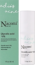 Ночная сыворотка-пилинг с 10% гликолевой кислотой - Nacomi Next Level Glycolic Acid 10% — фото N2