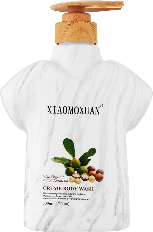 Органічне крем-мило на основі олії макадамії для обличчя й тіла - Xiaomoxuan Creme Body Wash