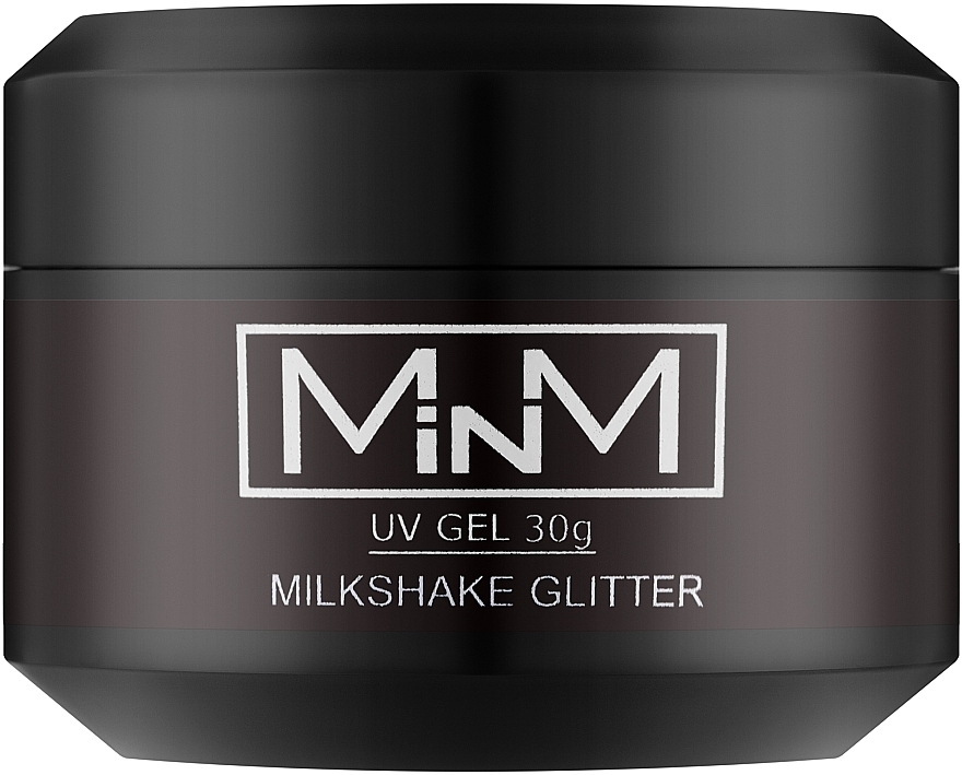 Гель камуфлирующий - M-in-M Gel Cover Milkshake Glitter — фото N3