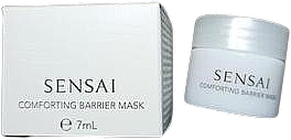 Крем‑маска для чувствительной кожи - Sensai Comforting Barrier Mask (пробник) — фото N1