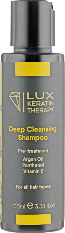 Шампунь с аргановым маслом и витамином Е - Lux Keratin Therapy Renewal Keratin	 — фото N1