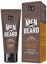 Універсальний крем для обличчя - AA Cosmetics Men Beard All-In-One Cream — фото N1