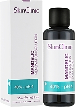 Химический пилинг "Миндальный 40%, pH 4" - SkinClinic Mandelic Renovation Solution — фото N2