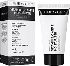 Увлажняющий крем с витаминами B, C и E - The Inkey List Vitamin B, C and E Moisturizer — фото N2