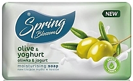 Парфумерія, косметика Зволожувальне мило "Оливка та йогурт" - Spring Blossom Olive & Yoghurt Moisturizing Soap