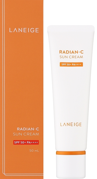 Сонцезахисний крем із вітаміном С - Laneige Radian-C Sun Cream SPF 50+/PA++++ — фото N2