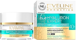 Гипоаллергенный интенсивно укрепляющий крем-концентрат против морщин 40+ - Eveline Cosmetics BioHyaluron Expert 40+ — фото N1