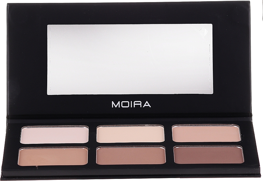 Палетка для контурування обличчя - Moira Highlight & Contour Palette — фото N1