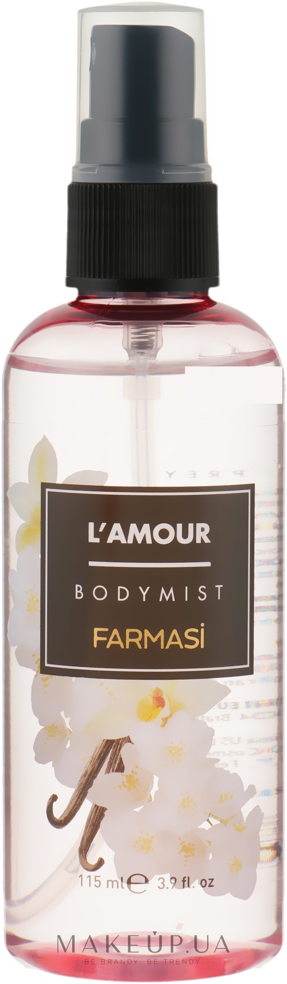 Парфумований спрей для тіла - Farmasi L'Amour Body Mist — фото 115ml