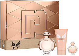 Духи, Парфюмерия, косметика Paco Rabanne Olympea - Набор (edp/50ml + b/lot/75ml + edp mini/6ml)