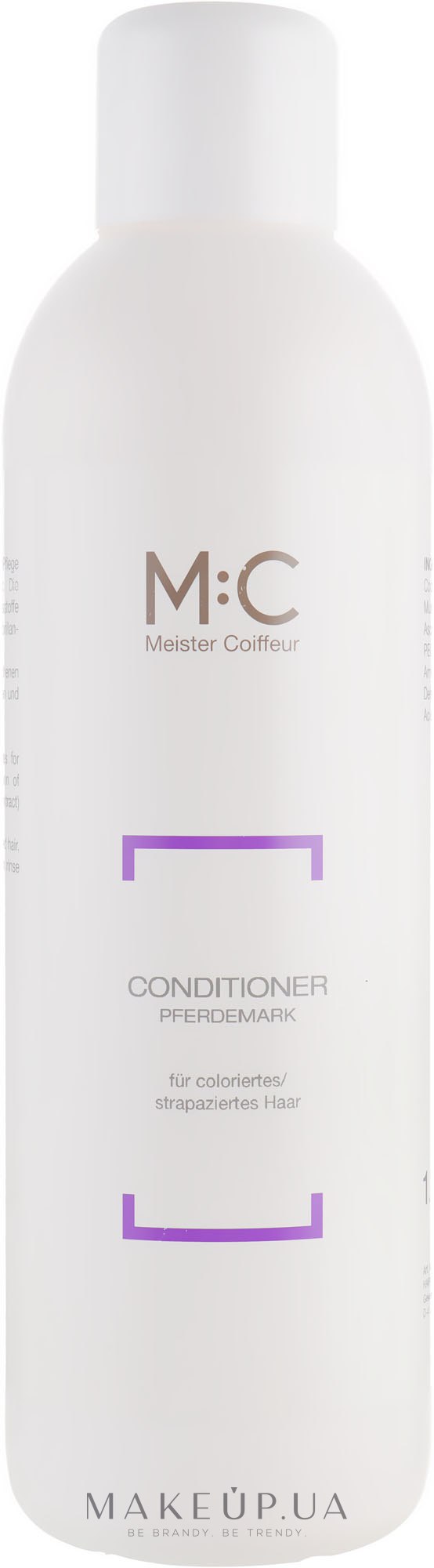 Кондиціонер-ополіскувач для відновлення волосся - M:C Meister Coiffeur Conditioner Pferdemark — фото 1000ml