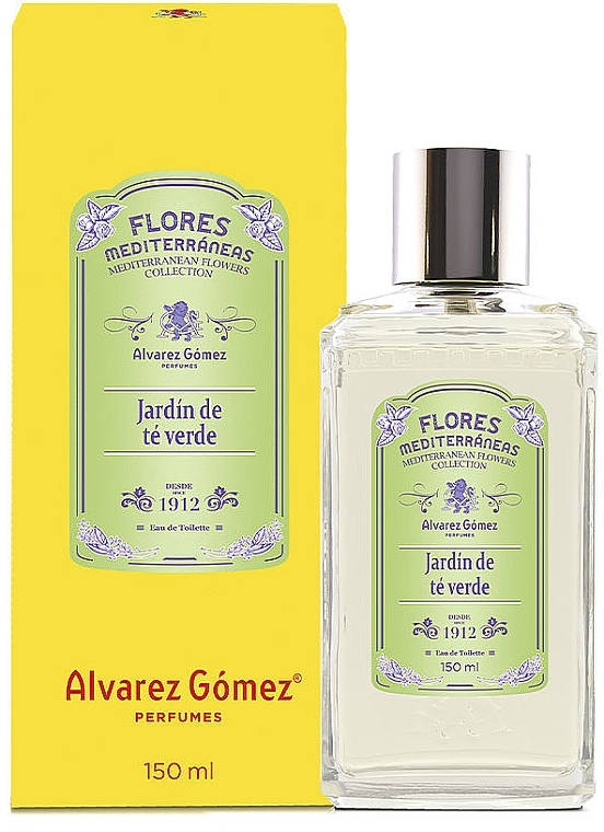 Alvarez Gomez Flores Mediterraneas Jardin De Te Verde - Туалетна вода — фото N1