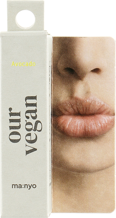 Бальзам для губ веганський зі смаком авокадо - Manyo Our Vegan Color Lip Balm Avocado — фото N2