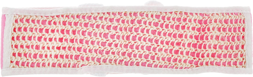 Мочалка масажна, 7987, рожева  - SPL — фото N2
