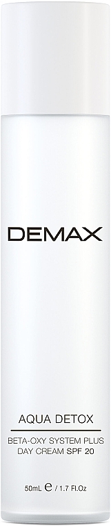 Денний крем "Аква детокс" - Demax Aqua Detox Cream SPF 20 — фото N1