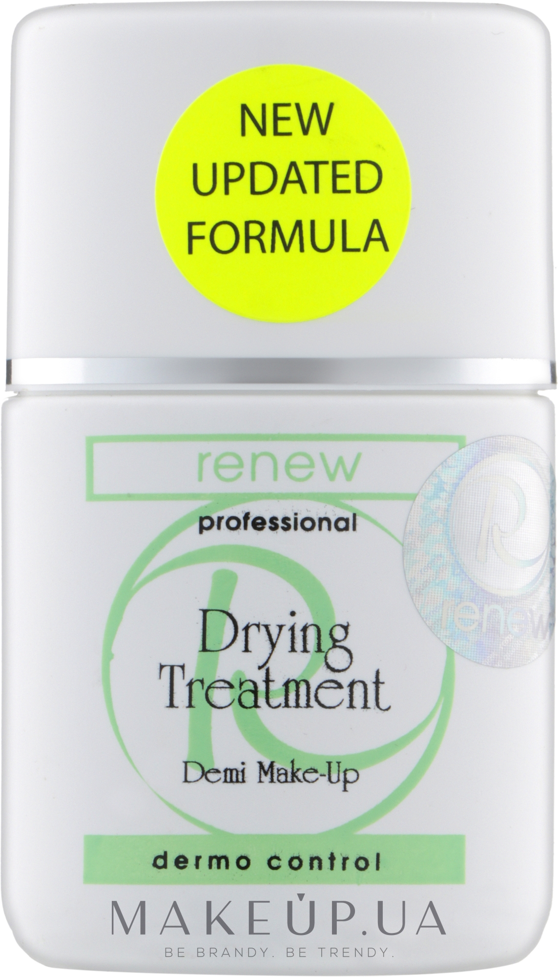 Підсушувальний засіб для жирної шкіри з тональним ефектом - Renew Dermo Control Drying Treatment With Make-Up — фото 30ml