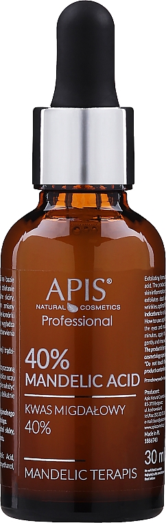 Мигдалева кислота 40% - APIS Professional Mandelic TerApis Mandelic Acid 40% — фото N5
