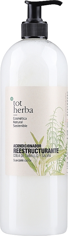 Кондиціонер для волосся "Хвощ польовий і шавлія" - Tot Herba Horse Tail & Salvia Hair Conditioner — фото N1