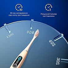 Розумна зубна щітка Oclean X Pro Pink - Oclean X Pro Sakura Pink (OLED) (Global) — фото N10
