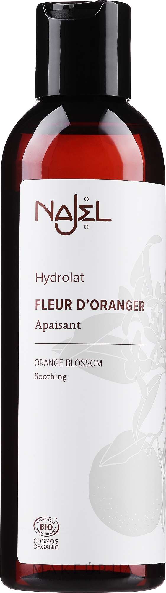 Очищающая апельсиновая вода - Najel Organic Orange Blossom Water — фото 200ml