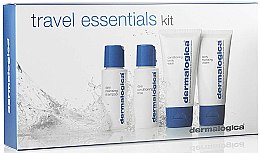 Парфумерія, косметика Набір - Dermalogica Travel Essentials Kit (sh/gel/75ml + b/cr/75ml + cond/50ml + shm/50ml)