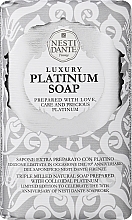 Духи, Парфюмерия, косметика Мыло "Платиновое" - Nesti Dante Luxury Platinum Soap 70th Anniversary