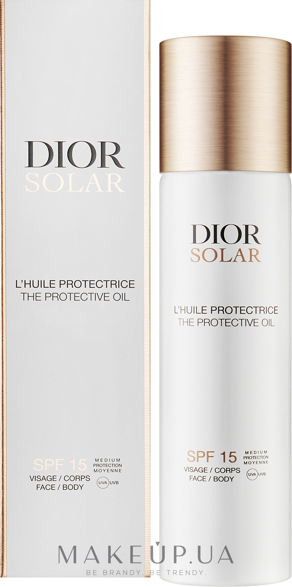 Солнцезащитное масло - Dior Solar Protective Oil SPF15 — фото 125ml