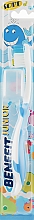 Парфумерія, косметика Дитяча зубна щітка, синя - Mil Mil Benefit Junior Soft