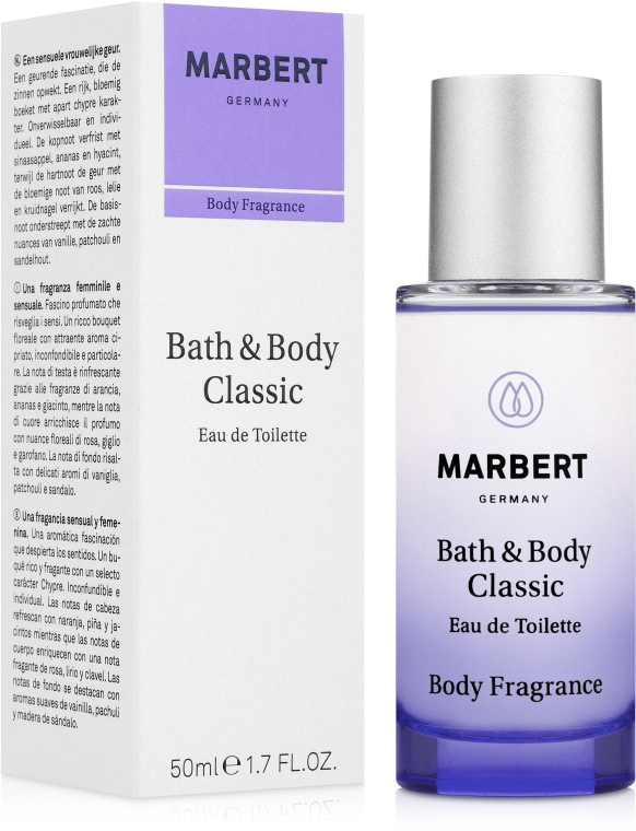 Marbert Bath & Body Classic - Туалетная вода — фото N2