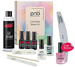 Духи, Парфюмерия, косметика УЦЕНКА набор"Базовый", 8 продуктов - PNB Starter Kit Basic Gel Polish *